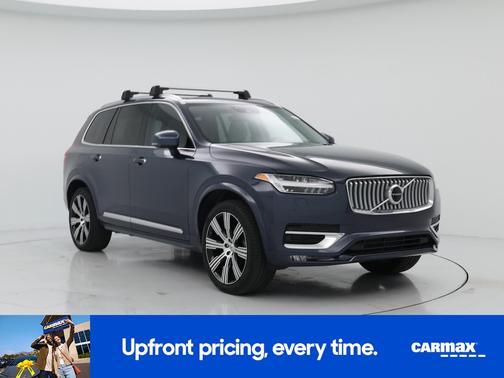 Blue 2022 Volvo XC90 T6 Inscription