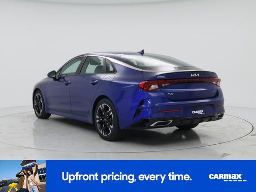 Blue 2022 Kia K5 GT-Line