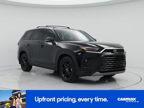 Black 2025 Toyota Grand Highlander Platinum