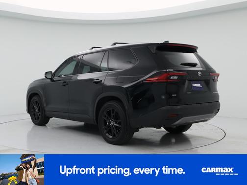 Black 2025 Toyota Grand Highlander Platinum