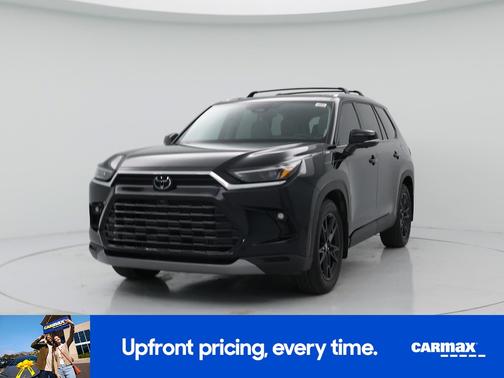 Black 2025 Toyota Grand Highlander Platinum