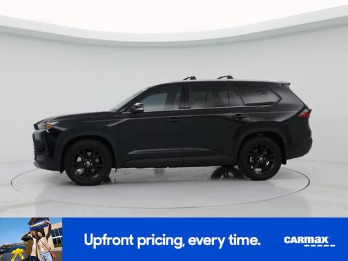 Black 2025 Toyota Grand Highlander Platinum