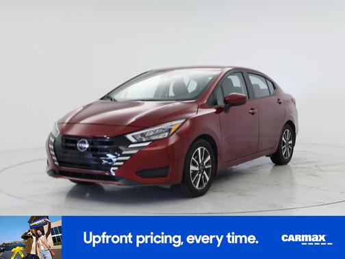 Burgundy 2025 Nissan Versa SV