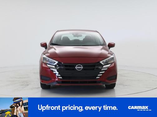 Burgundy 2025 Nissan Versa SV