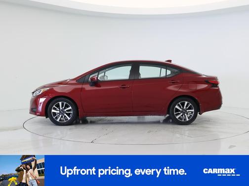 Burgundy 2025 Nissan Versa SV