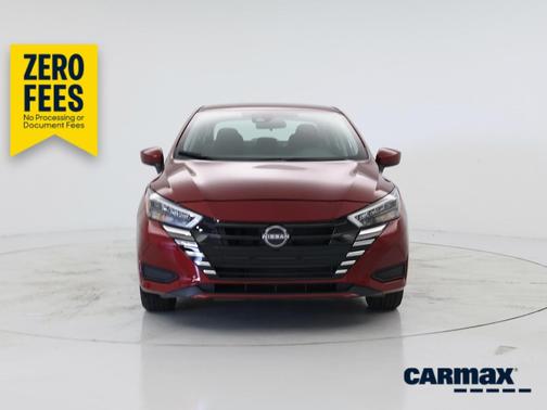 Burgundy 2025 Nissan Versa SV