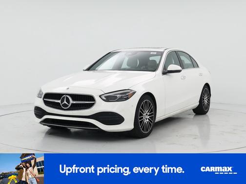 White 2022 Mercedes-Benz C-Class