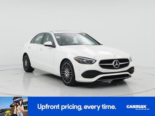 White 2022 Mercedes-Benz C-Class