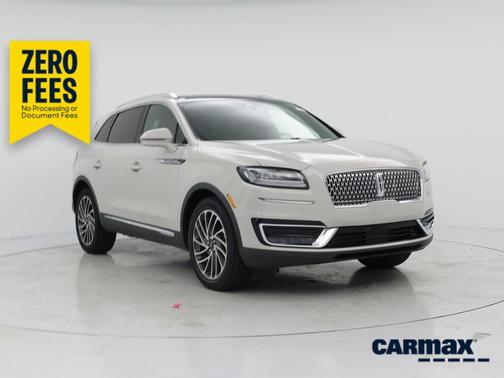 White 2020 Lincoln Nautilus Reserve