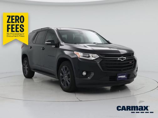 Black 2021 Chevrolet Traverse RS