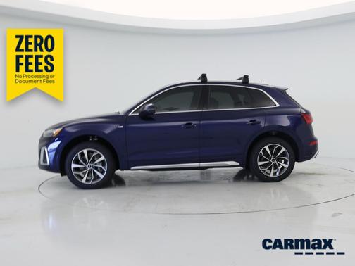 Blue 2023 Audi Q5 S-Line Premium