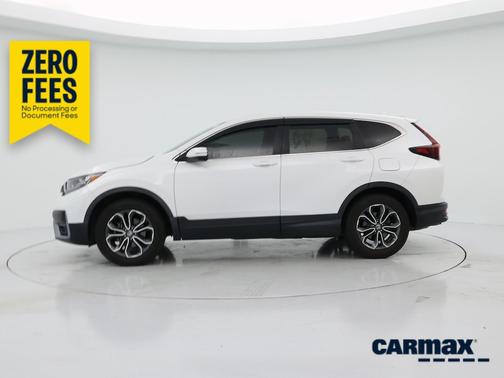 White 2021 Honda CR-V EX