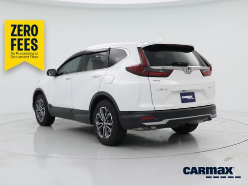 White 2021 Honda CR-V EX