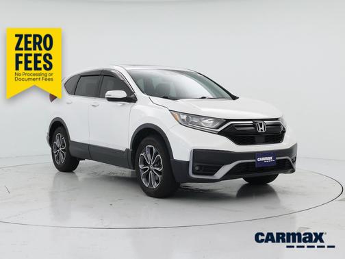 White 2021 Honda CR-V EX