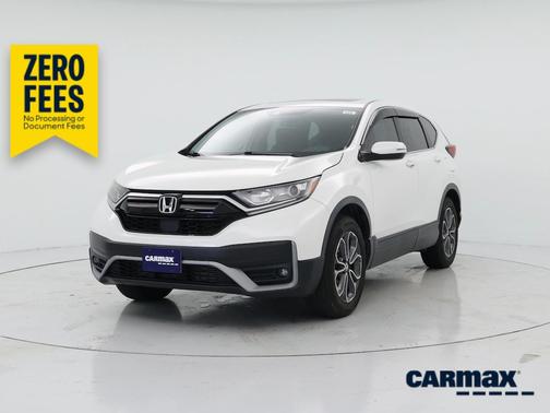 White 2021 Honda CR-V EX