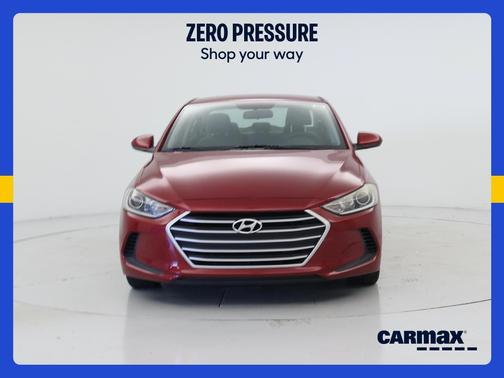 Red 2017 Hyundai ELANTRA SE