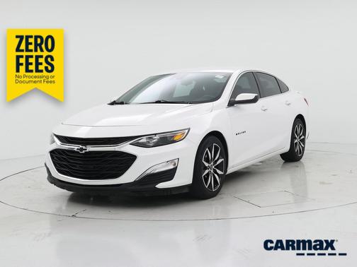 White 2021 Chevrolet Malibu RS