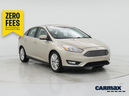 Tan 2018 Ford Focus Titanium