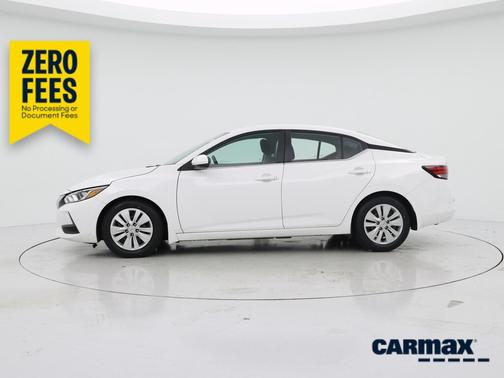 White 2023 Nissan Sentra S