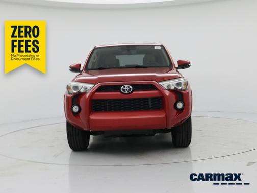 Red 2016 Toyota 4Runner SR5 Premium