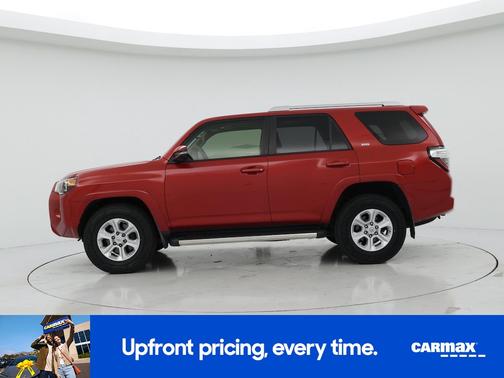Red 2016 Toyota 4Runner SR5 Premium