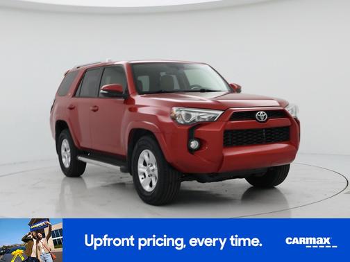 Red 2016 Toyota 4Runner SR5 Premium