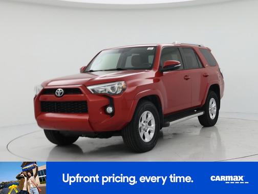 Red 2016 Toyota 4Runner SR5 Premium