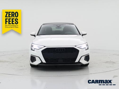 White 2023 Audi A3 Premium