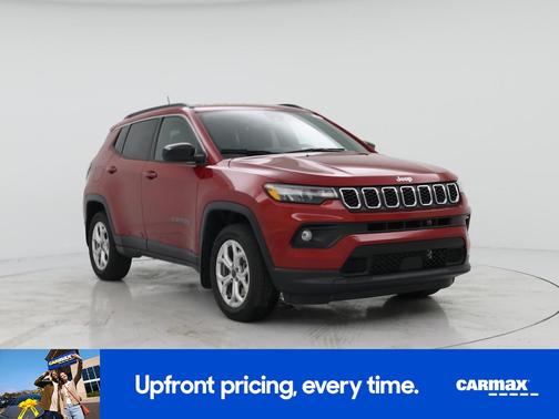 Red 2025 Jeep Compass Latitude
