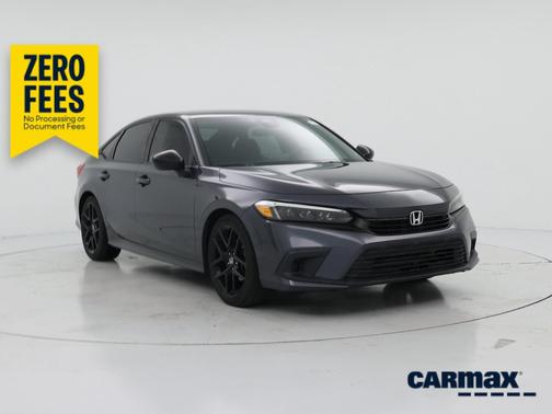 Gray 2022 Honda Civic Sport