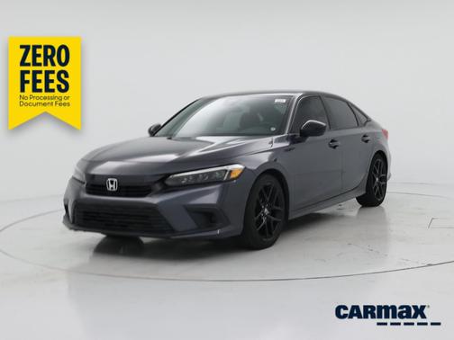 Gray 2022 Honda Civic Sport