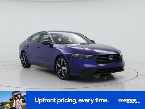 Blue 2023 Honda Accord Hybrid Sport
