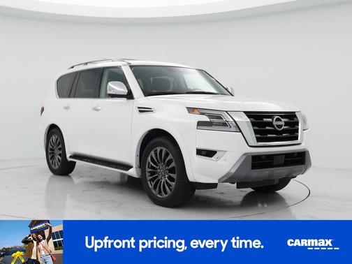 White 2023 Nissan Armada Platinum