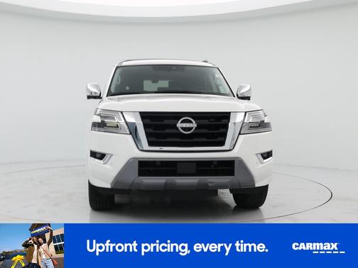 White 2023 Nissan Armada Platinum