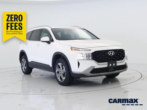 White 2023 Hyundai SANTA FE SEL