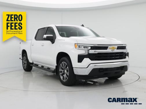 White 2023 Chevrolet Silverado 1500 LT