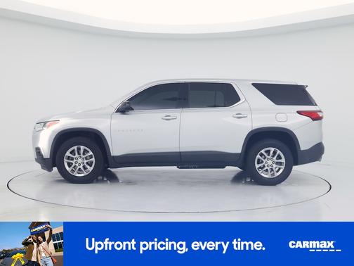 Silver 2021 Chevrolet Traverse LS