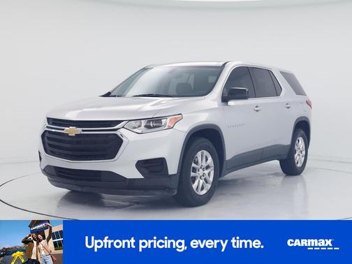 Silver 2021 Chevrolet Traverse LS