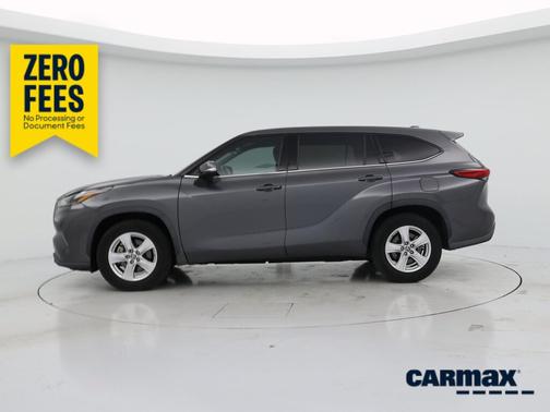 Gray 2021 Toyota Highlander LE