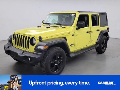 Yellow 2023 Jeep Wrangler Unlimited Sport Altitude