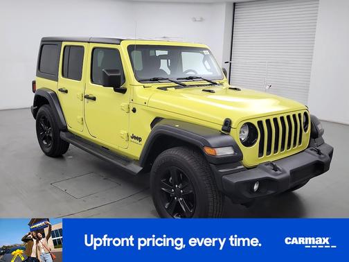 Yellow 2023 Jeep Wrangler Unlimited Sport Altitude