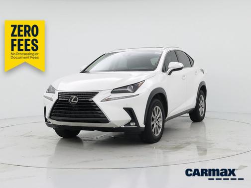 White 2021 Lexus NX 300