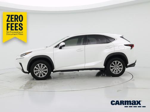 White 2021 Lexus NX 300