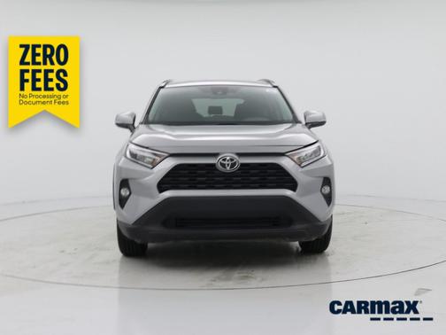 Silver 2021 Toyota RAV4 XLE