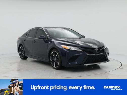 Blue 2020 Toyota Camry XSE