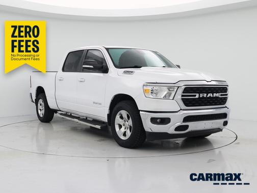 White 2022 RAM 1500 Bighorn