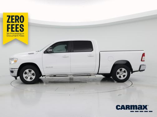 White 2022 RAM 1500 Bighorn