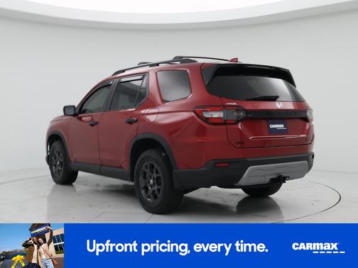 Red 2025 Honda Pilot Trailsport