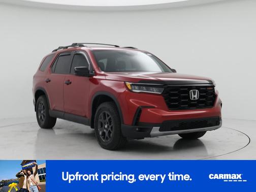 Red 2025 Honda Pilot Trailsport