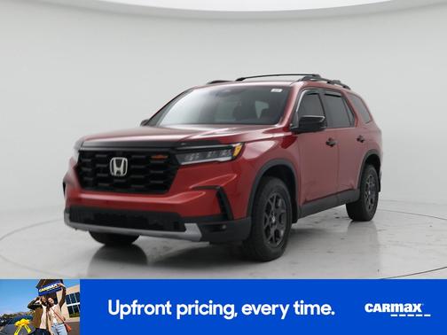 Red 2025 Honda Pilot Trailsport